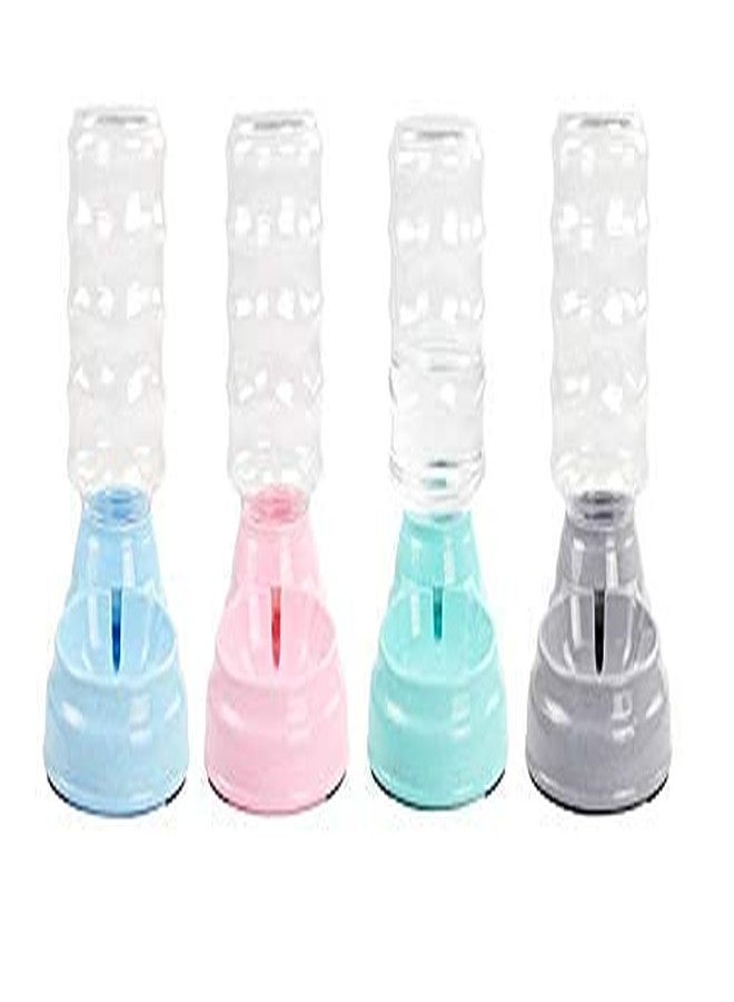 ECAPT Pet Water Dispenser 3.8L Large Capacity Self-Dispensing Gravity Pet Feeder Waterer Cat Dog Feeding Bowl Drinking Water/Press Feeding Pet Supplies - Image 5